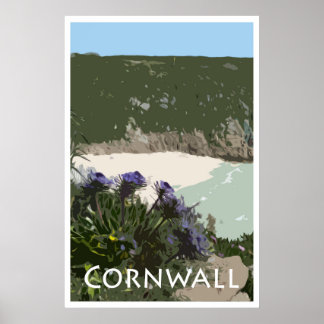 Póster POSTER de estilo de época CORNWALL
