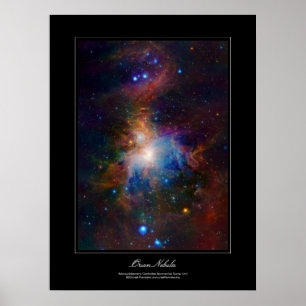 Póster Poster de estilo galería Orion Nebula