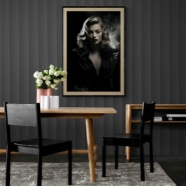 Póster Poster de estilo Noir de Película