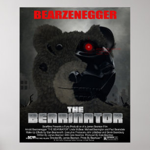 Póster POSTER de estilo Poster de película BEARINATOR