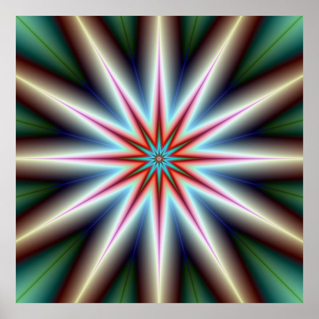 Póster Poster de estrella de tiempo (Frente)