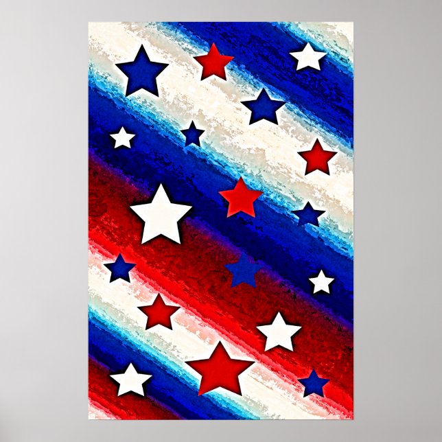 PÓSTER POSTER DE ESTRELLAS Y CADENAS (Frente)