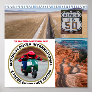 PÓSTER POSTER DE EVENTO DE MSILSF 2025 MINI-CANNONBALL