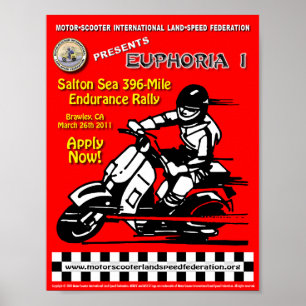 Póster poster de eventos de Salton Sea 2011