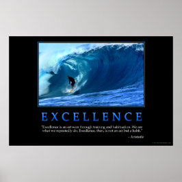 Póster Poster de Excelencia