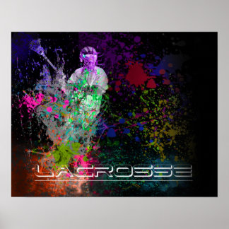 Póster Poster de expansión de Lacrosse Splatter