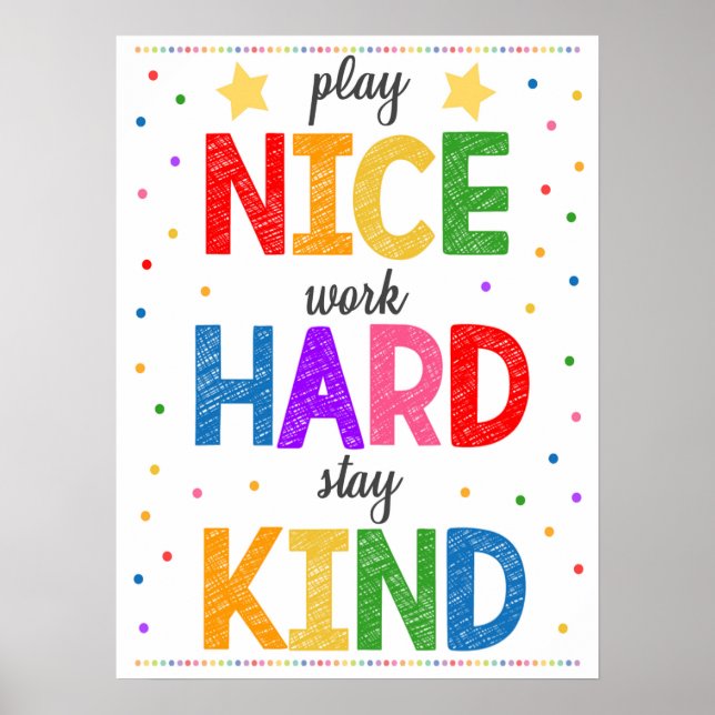 Póster Poster de Expectativas de Aula (Frente)