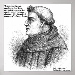 Póster Poster de "Experience Quote" de Roger Bacon