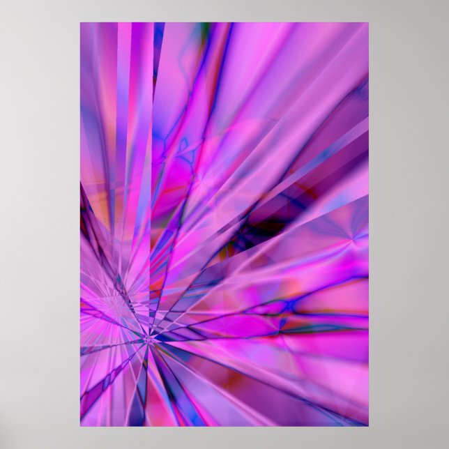 Póster Poster de explosión de luces (Frente)