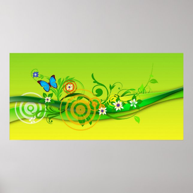 Póster Poster de explosión de primavera (Frente)