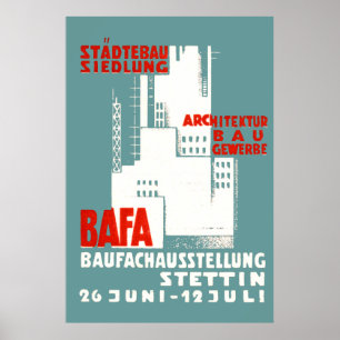 Póster poster de Exposición de Construcción de 1925