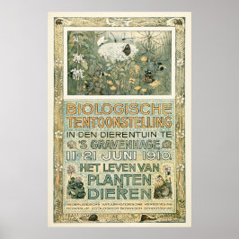 Póster Poster de Exposiciones Biológicas, Holandés, Van H
