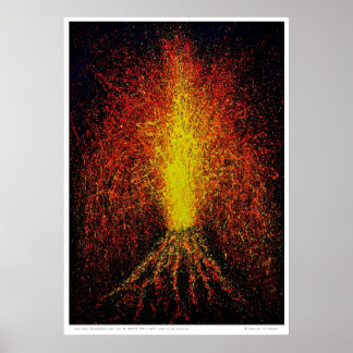 Póster Poster de expresionismo natural