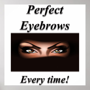 Póster Poster de Eyebrows Matte