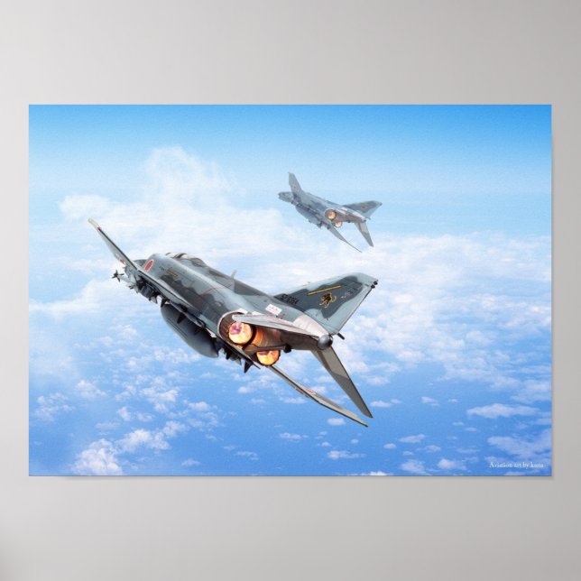 Póster Poster de F-4E Phantom II/F-4EJ (Frente)