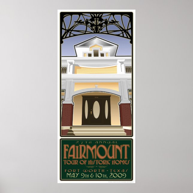 Póster poster de Fairmount Home Tour 2009 (Frente)