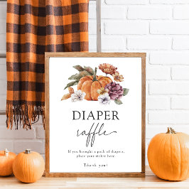 Póster Poster de Fall Diaper Raffle