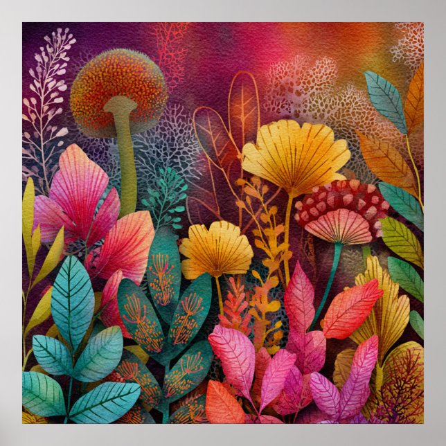 Póster Poster de Fall Garden (Frente)