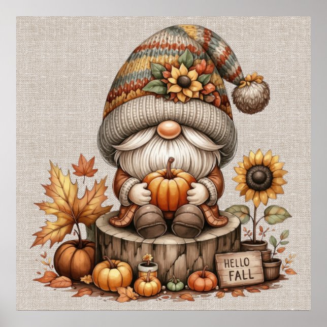Póster Poster de Fall Gnome (Frente)