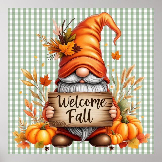 Póster Poster de Fall Gnome (Frente)