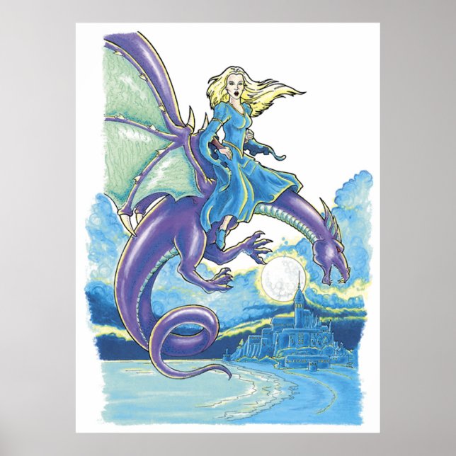 Póster Poster de fantasía #3 (Frente)
