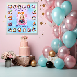 Póster Poster de fantasma de corte de café para niños Cum