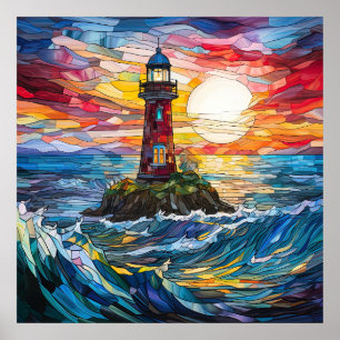 Póster Poster de faro
