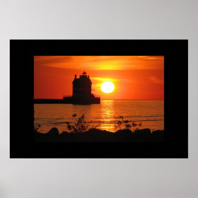 Póster Poster de faro (Frente)