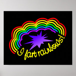 Póster Poster de Farts Arcoiris