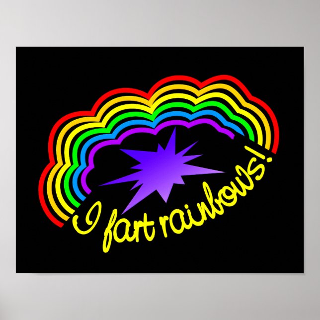 Póster Poster de Farts Arcoiris (Frente)