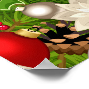 Póster Poster de Felices Fiestas