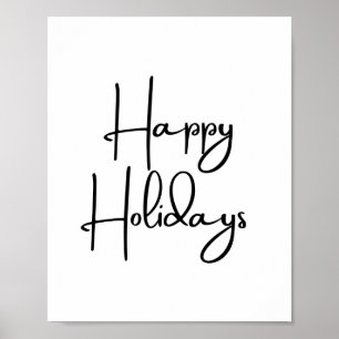 Póster Poster de Felices Fiestas