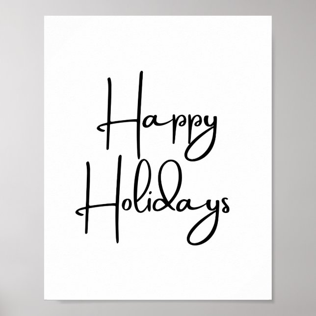 Póster Poster de Felices Fiestas (Frente)