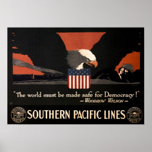 Póster Poster de Ferrocarriles de Guerra de las Líneas de