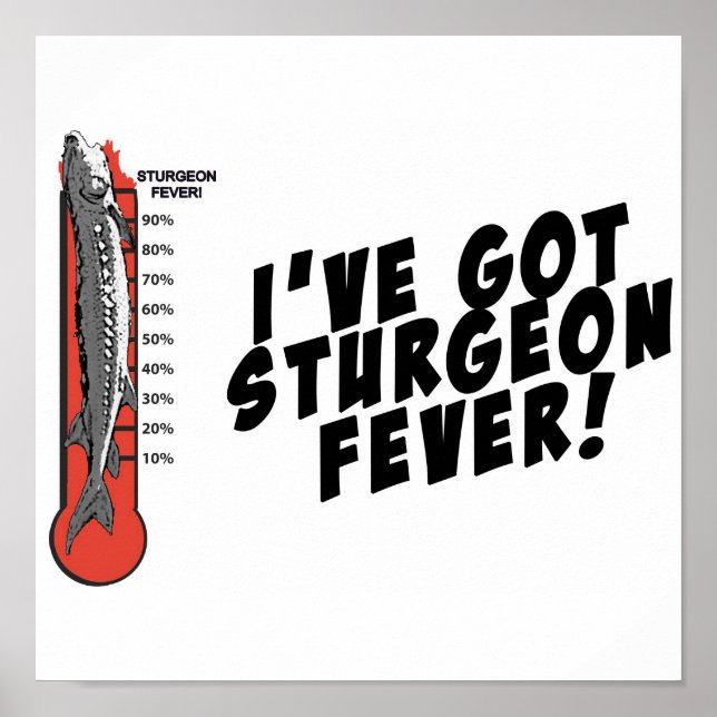 Póster Poster de Fiebre de Sturgeon (Frente)