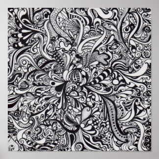 Póster poster de fiebre psicodélica