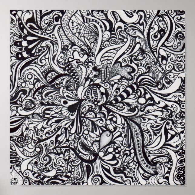 Póster poster de fiebre psicodélica (Frente)