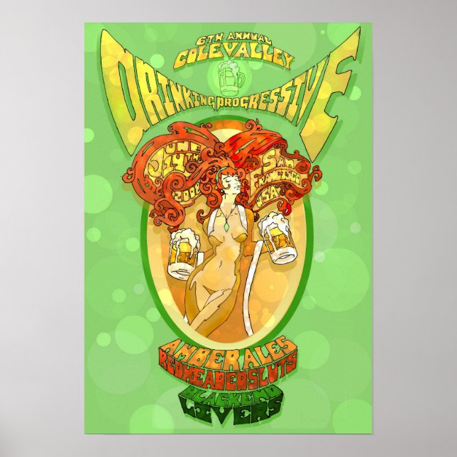 Póster poster de Fillmore 2008 (Frente)