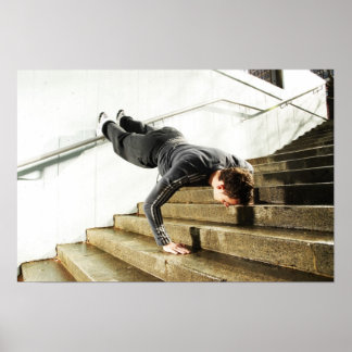 Póster poster de fitness preston