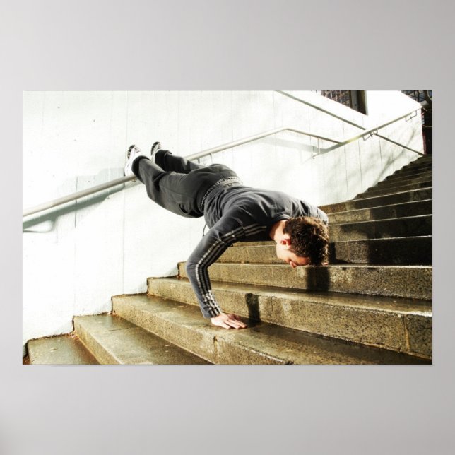 Póster poster de fitness preston (Frente)