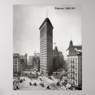 Póster Poster de Flatiron 1903