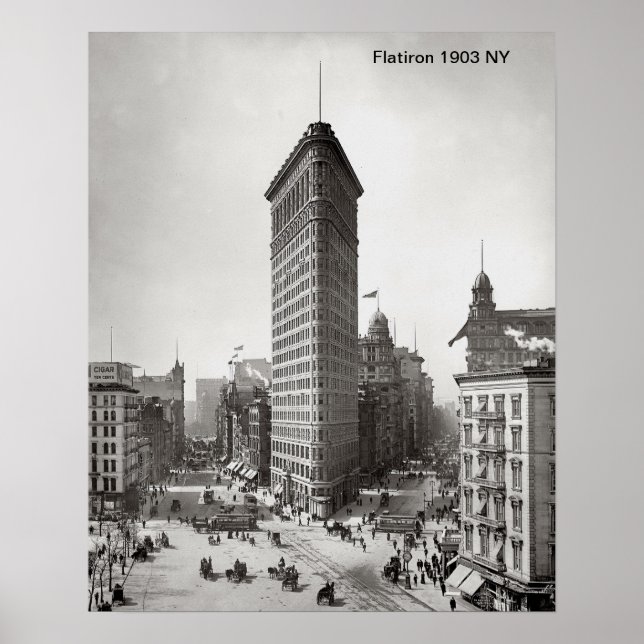 Póster Poster de Flatiron 1903 (Frente)