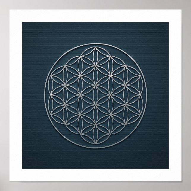 Póster Poster de Flor de Vida (Frente)
