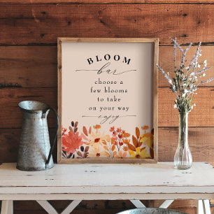 Póster Poster de Flor Silvestre o Flor