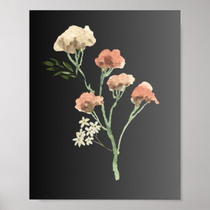 Póster poster de flores