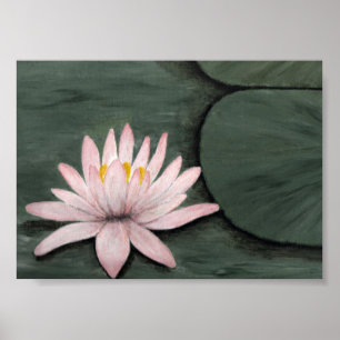 Póster Poster de flores de Lotus