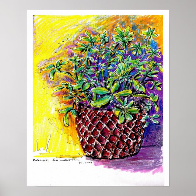 Póster Poster de Flores de Wiggins (Frente)