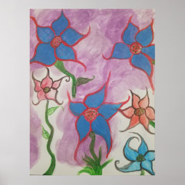 Póster Poster de Flores Dream Garden