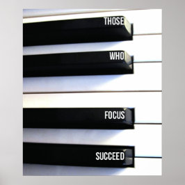 Póster Poster de foco