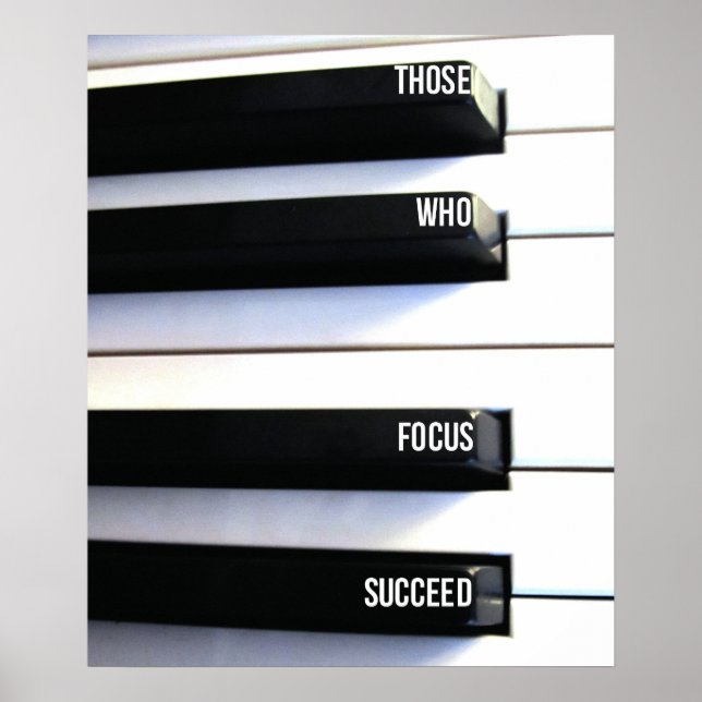 Póster Poster de foco (Frente)